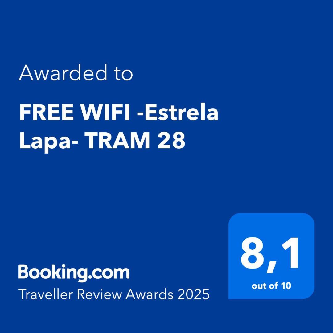 Free Wifi -Estrela Lapa- Tram 28 Daire Lisboa Dış mekan fotoğraf